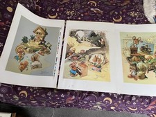 Pendelfin  rabbit posters x3