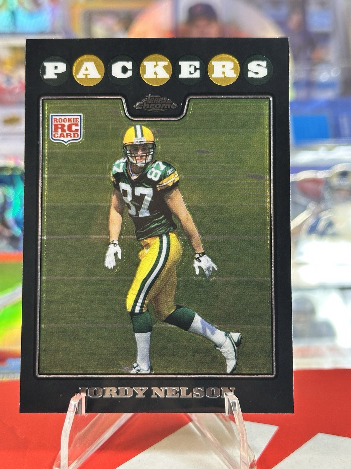 2008 Topps Chrome Black - Jordy Nelson #TC207 (RC) Green Bay Packers