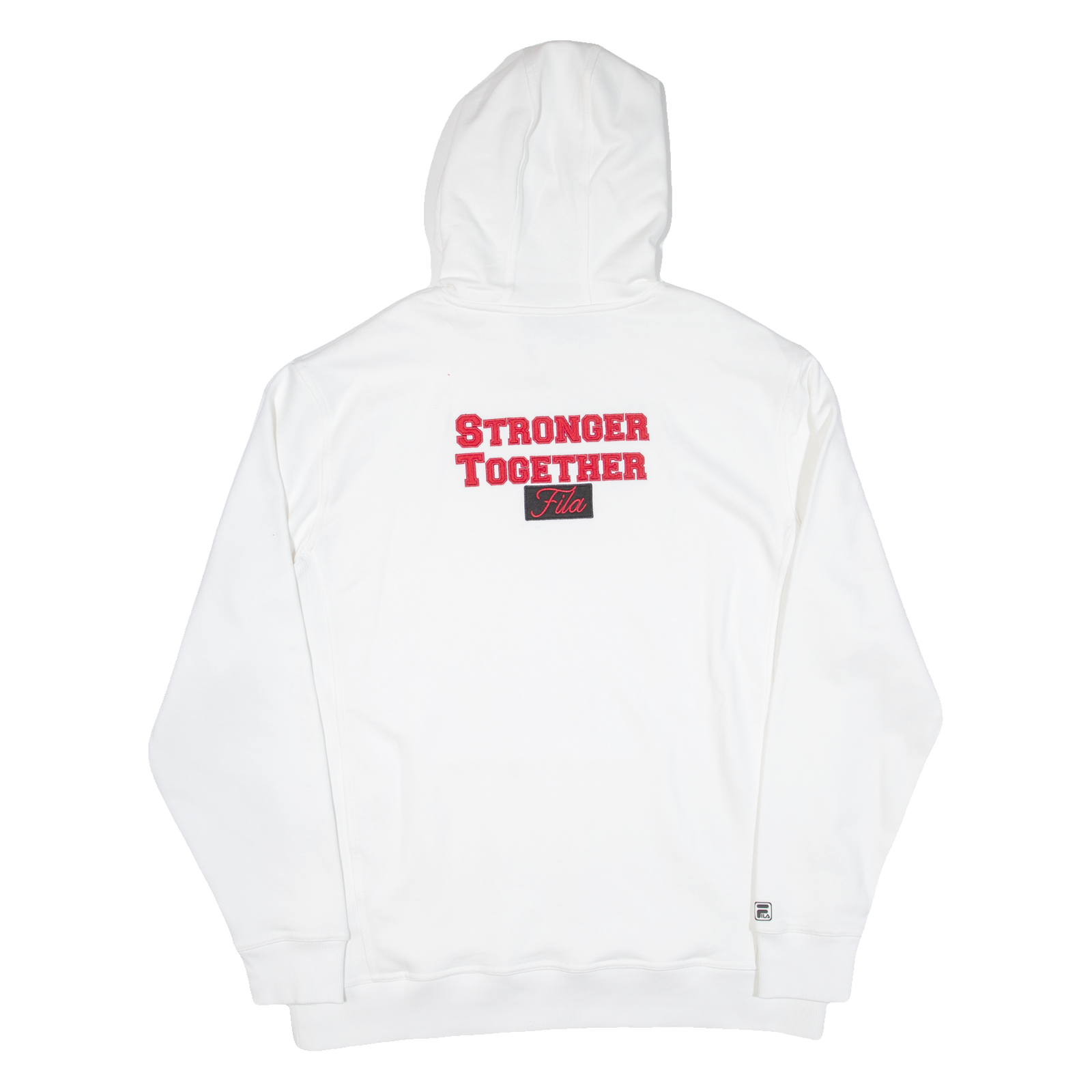 FILA My Power. Felpa bianca con cappuccio uomo My Voice XL