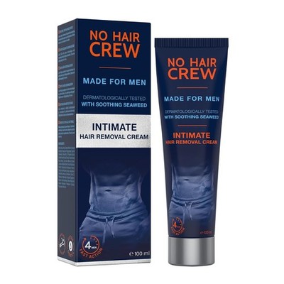 NO HAIR CREW Hair Removal Cream for Intimate Area - Extra Gentle Hair Removal fo