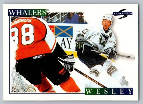 1995 Score Glen Wesley #194 card