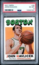 1971 TOPPS #35 JOHN HAVLICEK PSA 6