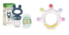Baby Fruit Food Feeder Large-Palm Baby Teether Combo