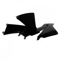 KüHlerabdeckung Schwarz FüR KTM SX 400 Racing Bj. 2001-2002