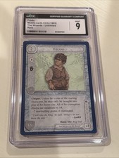 1996 Middle-Earth MECCG Frodo LOTR Unlimited CGC 9 Mint (Error Dated 1995)