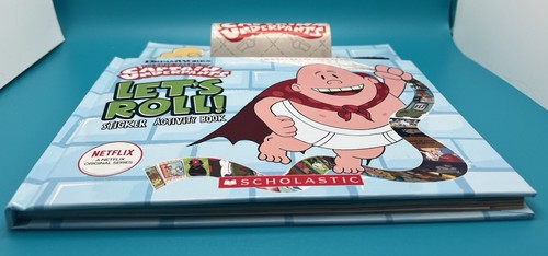 New LET’S ROLL! Sticker Activity Book Captain Underpants TV by Howie ...