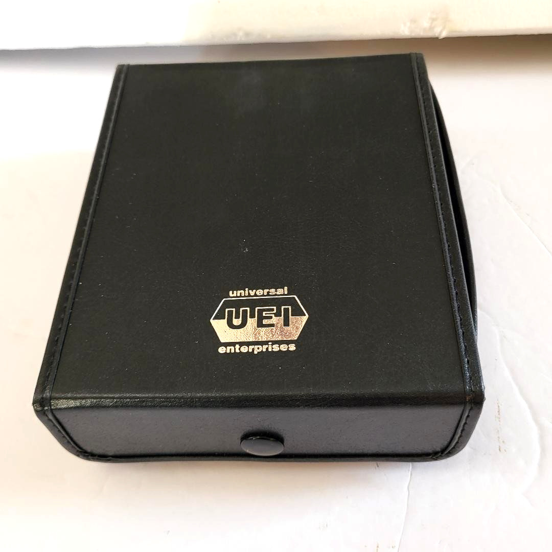 UEI M110A Analog Elect Multimeter Complete W/ Case/Box/Leads Tested &Working