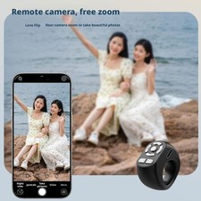 Bluetooth Compatible Phone Scrolling Page Turner Remote Control Portable; R1A1