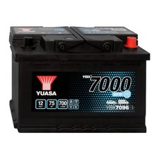 Yuasa 75Ah Autobatterie 12V YBX7096 EFB Start-Stop Starterbatterie 65Ah 85Ah