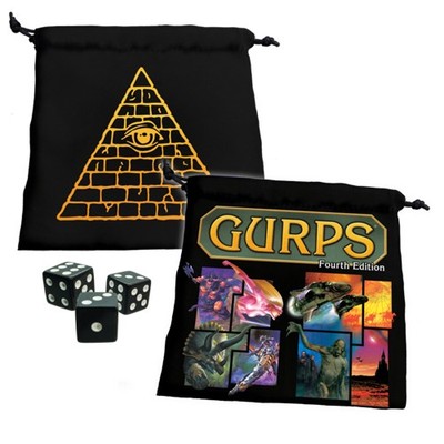 Gurps 4. Edition Würfel Tasche Brettspiel - Brandneu Versiegelt