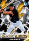 2026 Bowman Chrome #ES-17 Konnor Griffin Electric Sluggers Refractor RC Rookie
