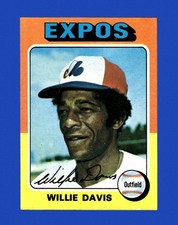 1975 Topps Set-Break # 10 Willie Davis NM-MT OR BETTER *GMCARDS*
