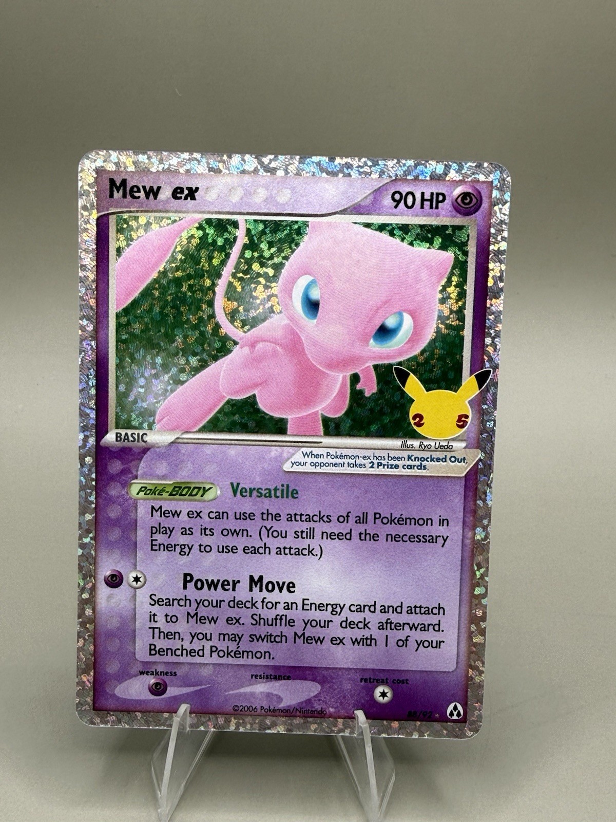 2021 Pokemon Celebrations Mew EX 88/92 English