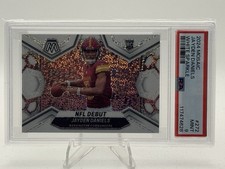 2024 Panini Mosaic - Nfl Debut Jayden Daniels #272 White Sparkle Prizm (rc)