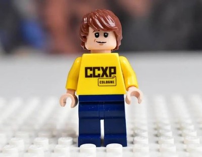 1/100 Limited LEGO CCXP VIP Minifigure LEGO Custom print by Super Brick Brothers