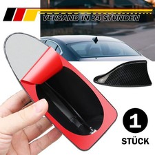 Carbon Look Shark Auto Antenne Universal Haifischflosse Radio Dachantenne AM FM