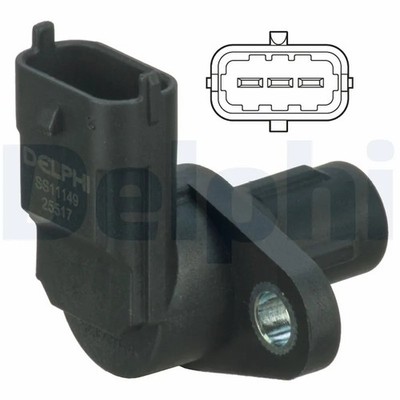 Sensor, Nockenwellenposition Delphi Technologies SS11149  für OE 504052598