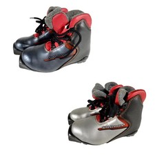 SALOMON XC Cross Country Ski Boots Kids SNS Profil Size EU27-37