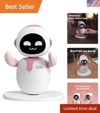 Emotional Eilik Pink Robot Pet - Fun Interact...