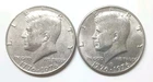 1976 Kennedy Half Dollar Bicentennial P D 2 Coin Set Philadelphia Denver
