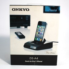 ONKYO DS-A4 Remote Interactive Dock for iPod iPhone Open Box