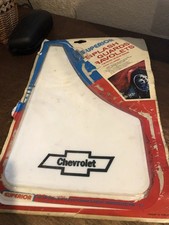 New Old Stock Retro Vintage White Chevrolet Splash Guards