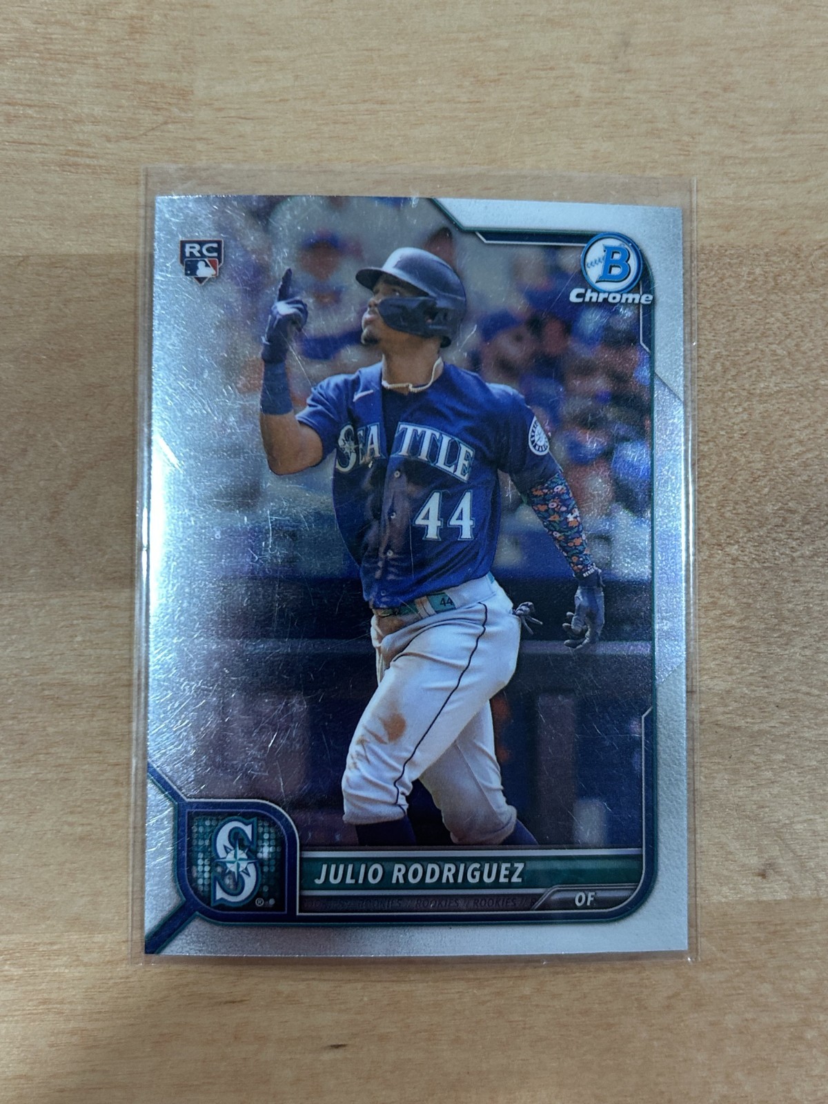 Julio Rodriguez 2022 Bowman Chrome RC 48