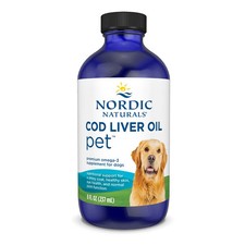 Nordic Naturals Pet CLO Supplement - Cod Liver Oil Omega 3s, DHA, EPA, 8 Oz