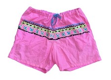 Vtg 80s OP Ocean Pacific Board Shorts Swim Trunks Beach Surf 90s Pink