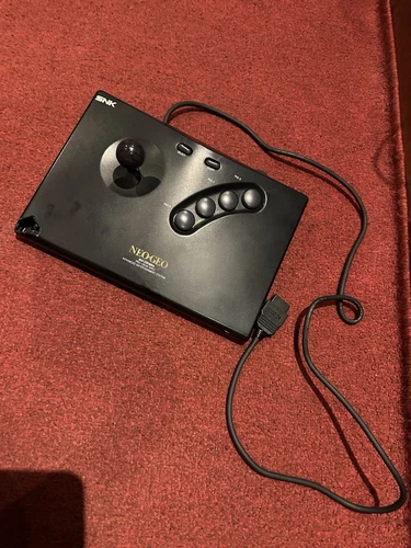 Neo Geo AES CD CDZ Arcade Stick Controller Joystick PRO-GEAR Cos.Damage WORKING