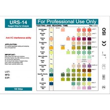 100Strips 14-in-1 Reagent Urinalysis Strips 14 Parameters Urine Test Strips 2026