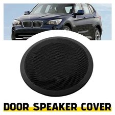 Black Front Door Speaker Cover For 3Series BMW E90 X1 E84 E91 51417144559