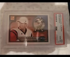 2000 PACIFIC AURORA #84 TOM BRADY ROOKIE RC PSA 10