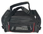 A 4 Pet Airline Pet Carrier: Black w/red accents, ventilated w/reinforced bottom — photo 1