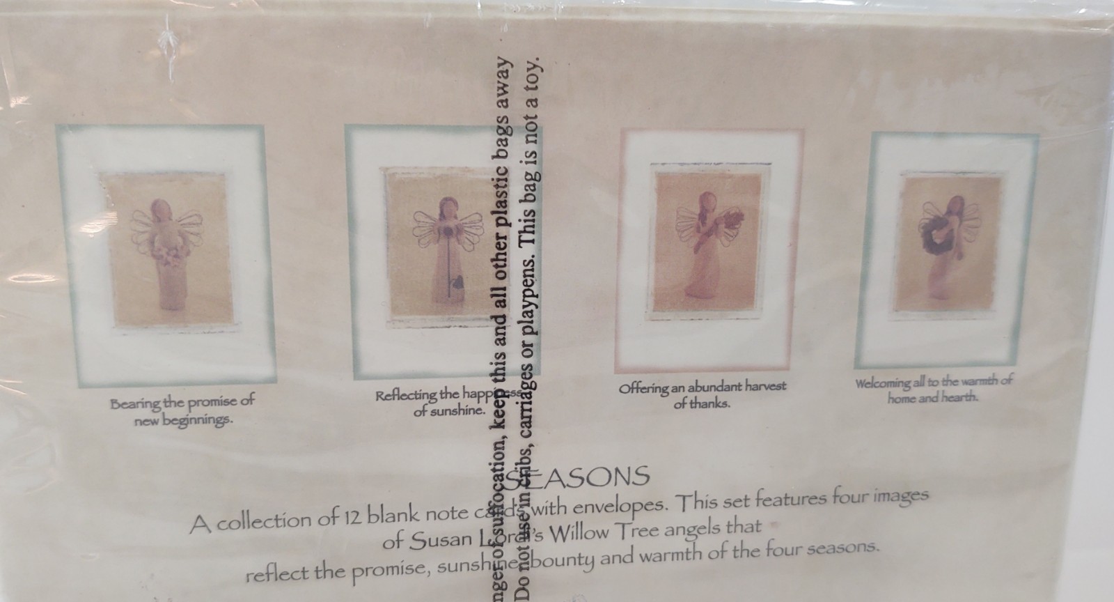 12 NEW Willow Tree Stationary "Seasons Collection" Demdaco Susan Lordi CARDS 