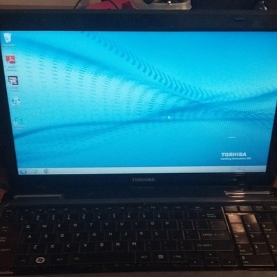 Toshiba Satellite 14in Laptop Intel Core i3 Windows 7 Gray Energy Star