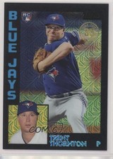 2019 Update Silver Pack 1984 Topps Baseball Chrome Black /199 Trent Thornton 5l1