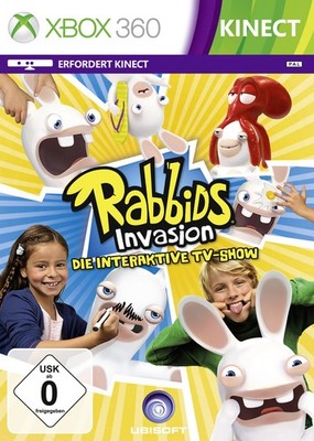 Rabbids Invasion - Die interaktive TV-Show XBOX360 Neu & OVP