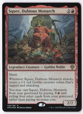 Squee, Dubious Monarch Foil R Dominaria United 146 NM