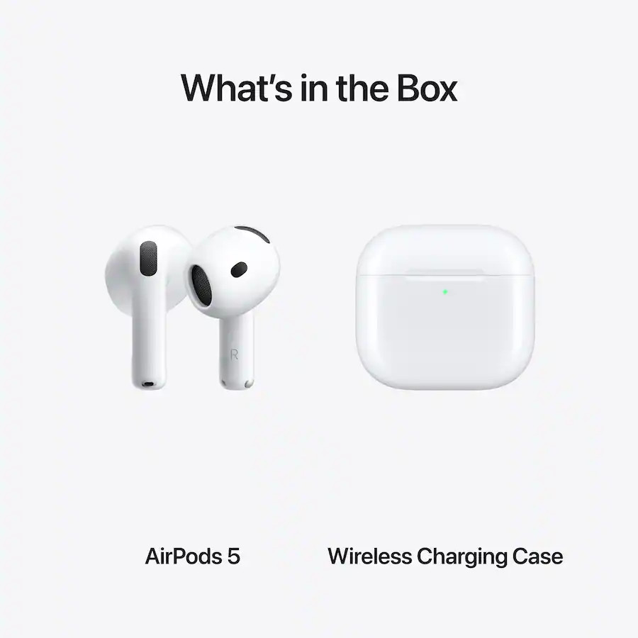 New 2026 Apple - AirPods 5 with Wireless Charging Case MKFT4LL/A