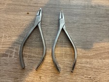 C&D ( 2 ) Units 245 FH6 DENTAL ORTHODONIC Pliers Made in USA