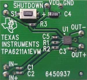 1Pcs TPA6211A1EVM Audio IC Development Tools TPA6211A1 Eval Mod