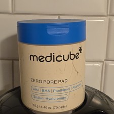 medicube Zero Pore Pad 70 Pads AHA BHA Panthenol Allantoin Sodium Hyaluronate