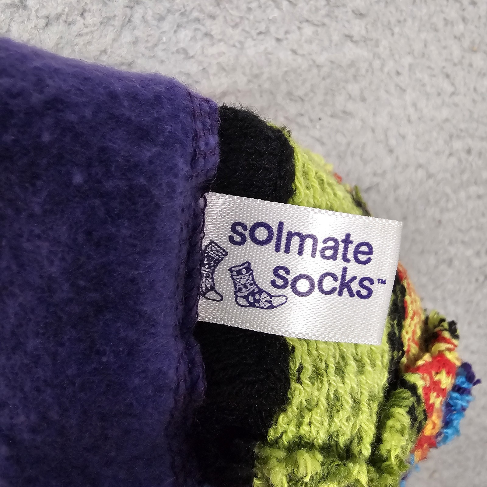 Solmate Socks Beanie Hat Patchwork Winter Cap USA… - image 3