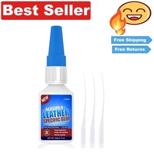 20g Leather Glue - Strong, Fast-Drying Clear Adhesive for Crafts & Repairs