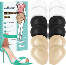 Metatarsal Pads for Women 12 Pieces , Ball of Foot Cushions for Women High Heel