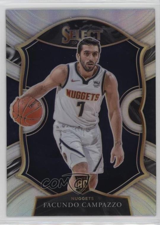 2020-21 Panini Select Concourse Silver Prizm Facundo Campazzo #83 15ej