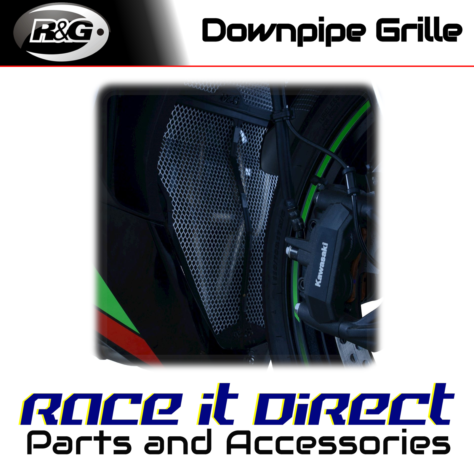 Downpipe Grille for Kawasaki ZX-25R 2020 R&G