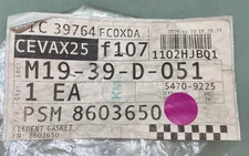 New Genuine ZERO-START PSM-8603650 Element Gasket