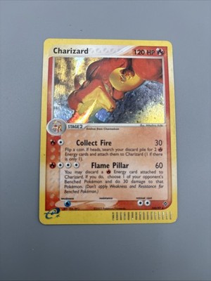 Pokemon Charizard #100/97 2003 EX Dragon Set Holo Secret Rare MP